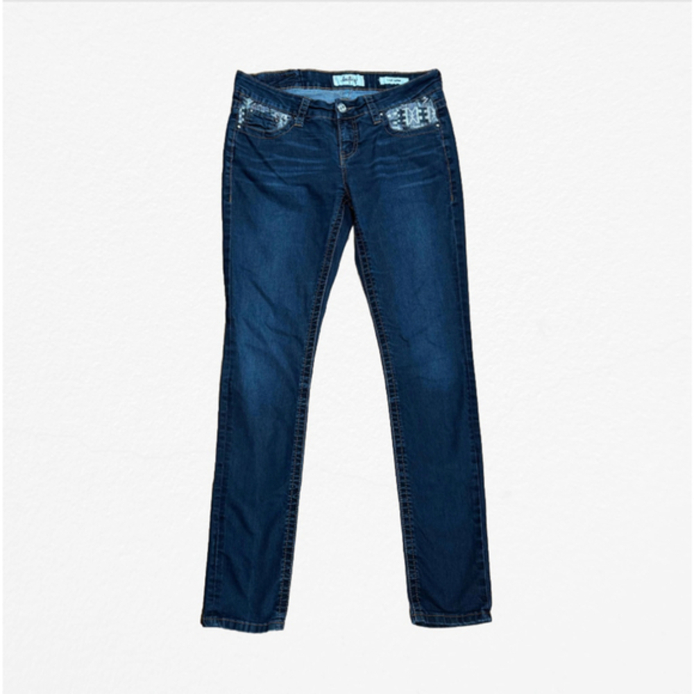 Women's Daytrip Lynx Skinny Jeans Size 29R Blue